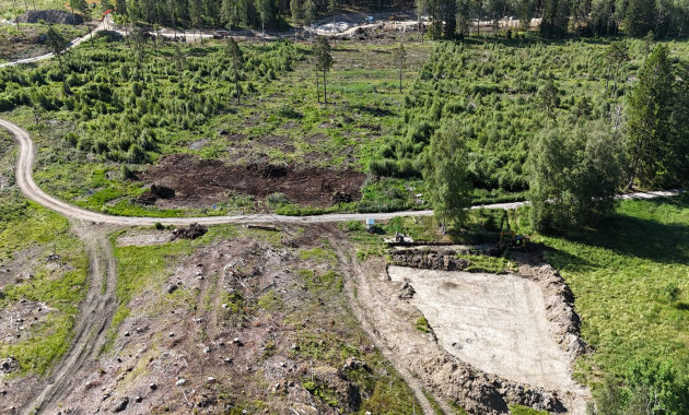 Fénykép az ásatási területről / forrás: SHM 