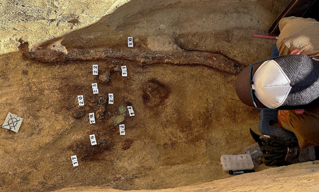 Kép a feltárásról