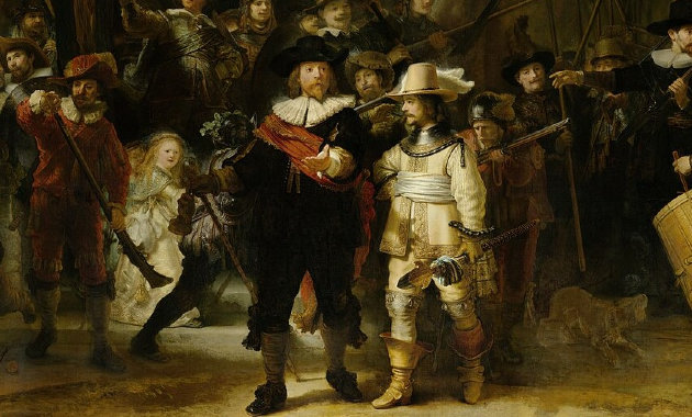 Rembrandt: Éjjeli őrjárat 