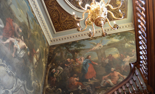 A Szent Bertalan Kórház lépcsőháza