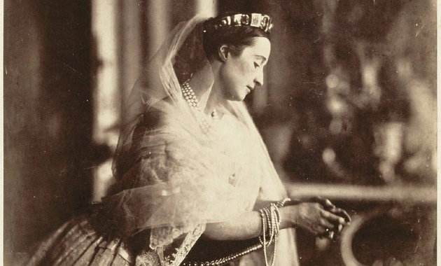 Eugénia császárné 1856-ban 