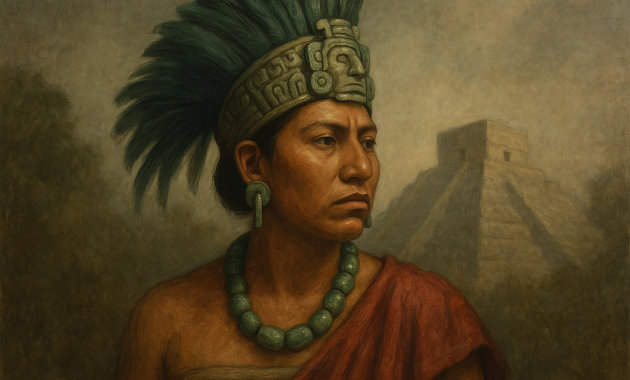 Illusztráció Ix Ch’ak Ch’een-ről