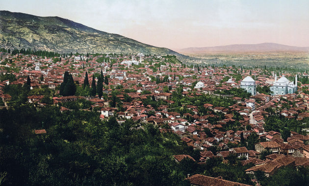 Bursa látképe 