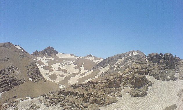 Kép a Zagrosz-hegységről