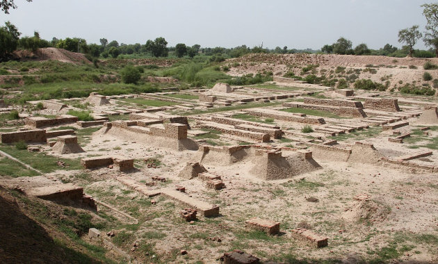 Az ősi Harappa romjai