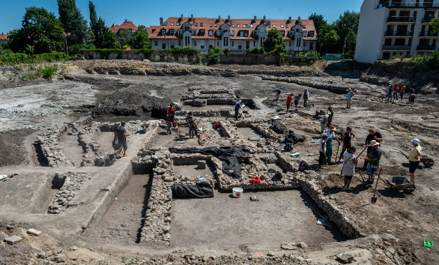 Kép az ásatásról 