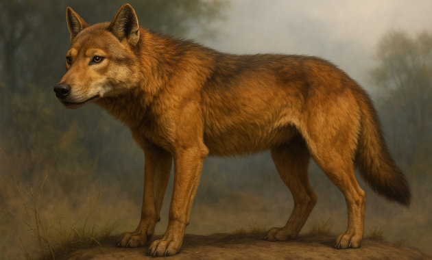 Illusztráció a kutyák őséről