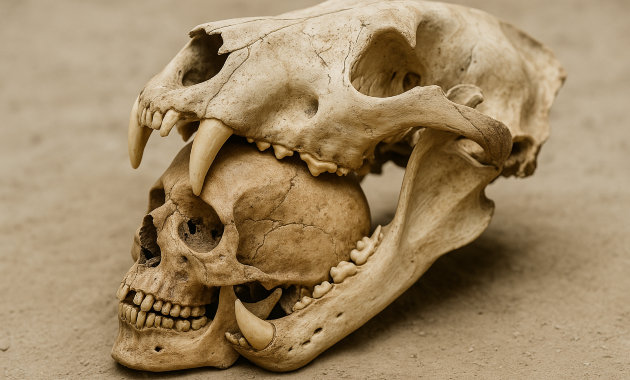 Őskori oroszlántámadás nyomai egy bolgár tinédzser csontvázán