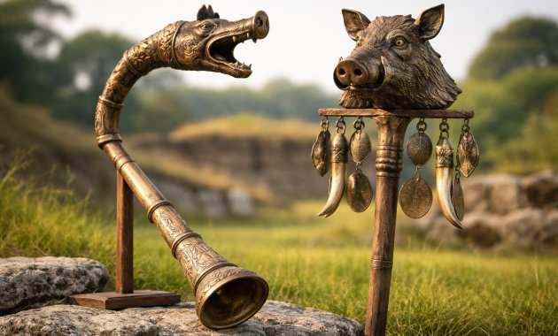 Rendkívüli carnyx (kelta harci kürt) lelet Norfolknál