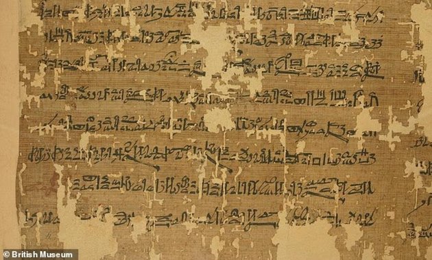 3300 éves egyiptomi papirusz borzolja a kedélyeket az ószövetségi óriások...