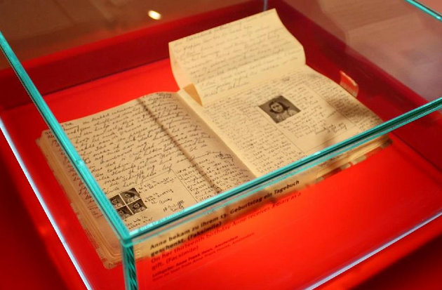 A naplót az amszterdami Anne Frank múzeumban őrzik