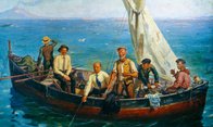 Gorkij és Lenin Capri szigetén