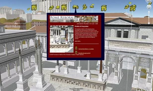 Ókori Róma a Google Earth-ben
