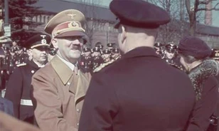 Soha nem látott színes fotók Hitlerről