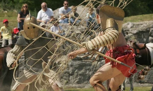 Gladiátorok küzdöttek Pannonia fővárosában