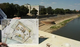 Kábel állja útját a templomkapu feltárásának