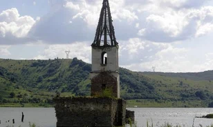 Kiszárad a Bözödi-tó