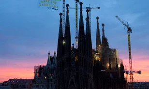 Vasúti alagút épül a Sagrada Familia mellé