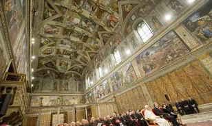 Veszélyben Michelangelo freskói