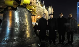 Négy új harang érkezett a budavári Mátyás-templomba