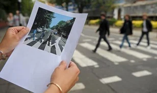 Műemlék lett a Beatles zebrája