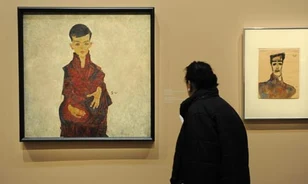 Egon Schiele portréi és önarcképei Bécsben