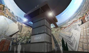 Pergamon virtuális panorámaképe Berlinben