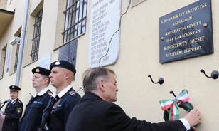 Mindszenty-emléktáblát avattak Sopronkőhidán