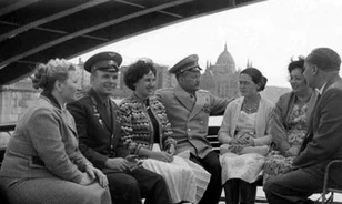Gagarin diadalmenete Magyarországon