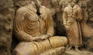 
	Ontja magából a Buddha-szobrokat az afgán rézbánya
