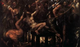 
	Tiziano-önarckép egy Tiziano-festményen
