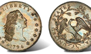 
	Tízmillió dollárért kelt el egy ritka 1794-es ezüstdollár

