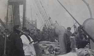 
	Ritka kép a Titanic áldozatairól
