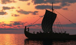 Alkonyati égbolt segítette a viking hajósokat?
