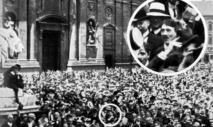 100 éves a híres Hitler-fotó, amelyen talán nem is a Führer van
