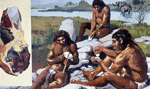 Megsüthette a galambot a neandervölgyi
