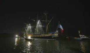 Vízre bocsátották Lafayette fregattját

