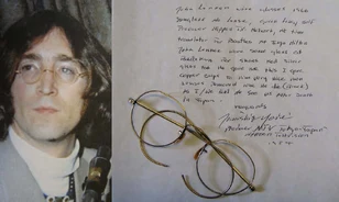 Elárverezik John Lennon szemüvegét
