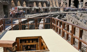 Ilyen liftekkel emelték fel a vadállatokat a Colosseum küzdőterére

