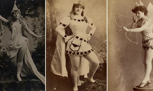 Egzotikus táncosnők fotói az 1890-es évekből
