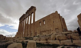A vihar föníciai istenének templomát is lerombolta az IÁ
