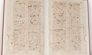 Kötéstáblák kartonjaként használták fel a Káldi-Biblia kézirattöredékeit
