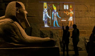 Így nézett ki fénykorában az ősi egyiptomi templom
