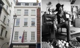 Képeken Jimi Hendrix egykori londoni otthona
