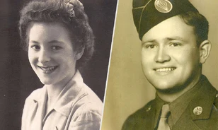 70 év után találkozott egykori háborús szerelmével egy veterán
