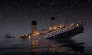 Lélegzetelállító videón a Titanic süllyedése
