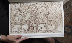 Csak ügyes utánzatok a hotel pénztárkönyvbe rajzolt Van Gogh-munkák?
