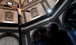Látványos helyre került Michelangelo sokáig elveszettnek hitt meztelen Jézus-szobra

