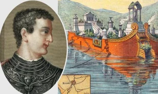 Vulkanikus tó mélyén fekhet Caligula hatalmas „bulihajója”
