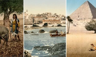 Türosztól Jaffa kikötőjéig – az első színes fotók az 1890-es évek Közel-Keletéről
